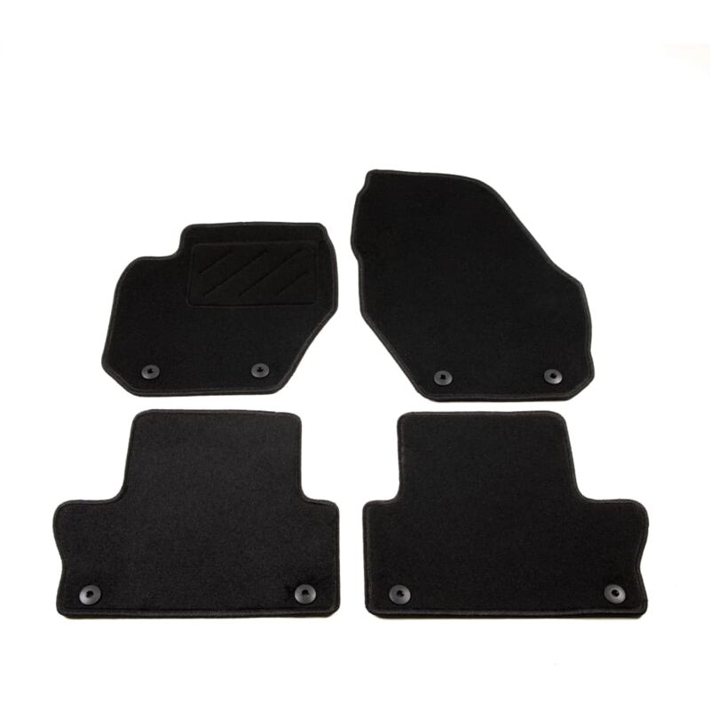

Juego de alfombrillas para coche 4 piezas para Volvo XC 60 - Antracita - Vidaxl