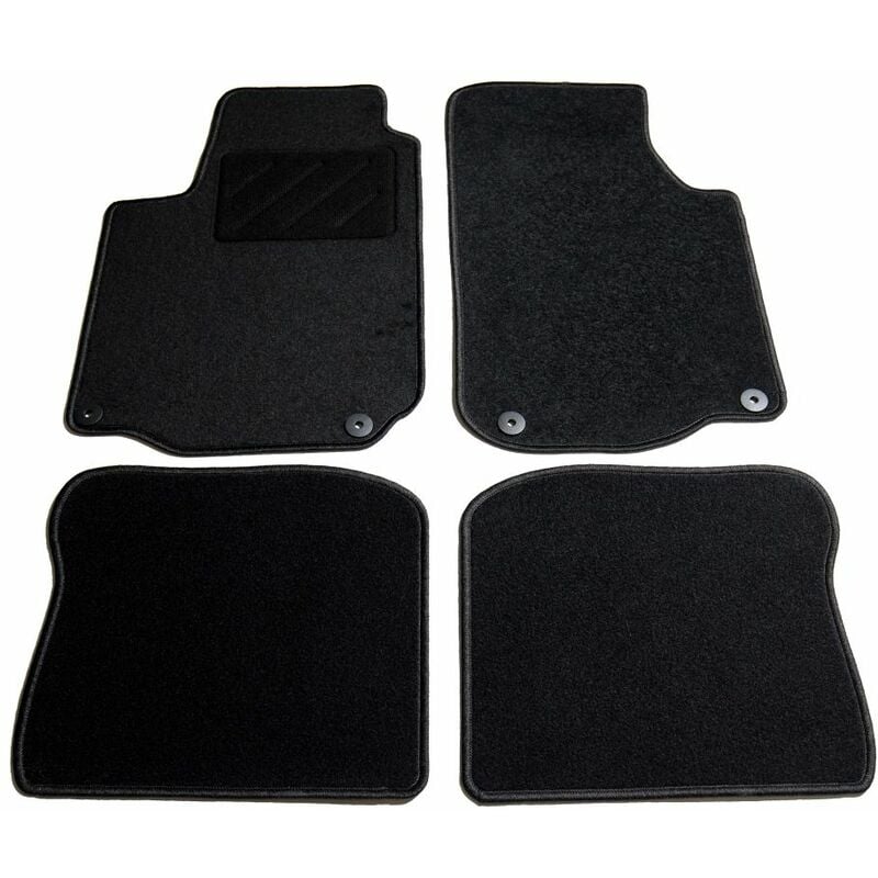 

Happyshopping - Juego de alfombrillas para coche 4 piezas para VW Golf IV