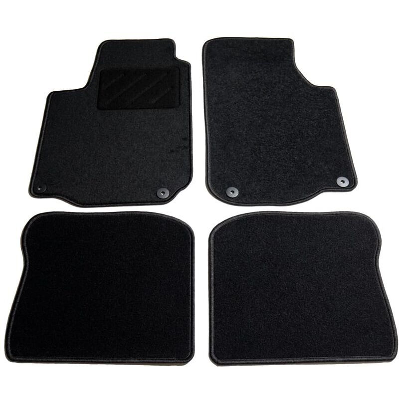

Juego de alfombrillas para coche 4 piezas para VW Golf IV - Antracita - Vidaxl