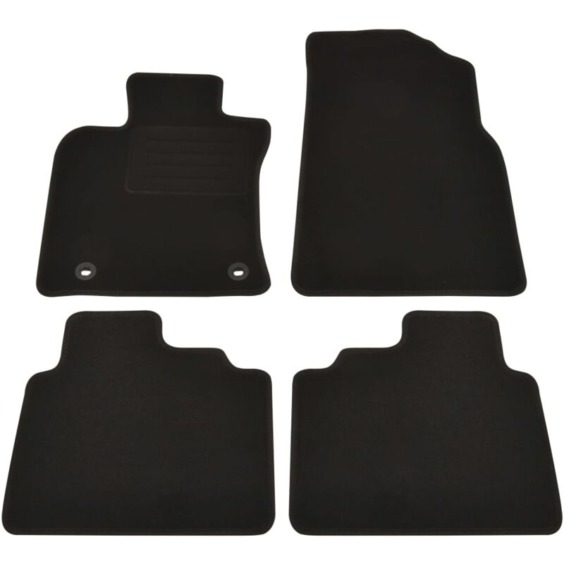 

Juego de alfombrillas para coche 4 piezas Toyota Camry Hybride - Antracita - Vidaxl