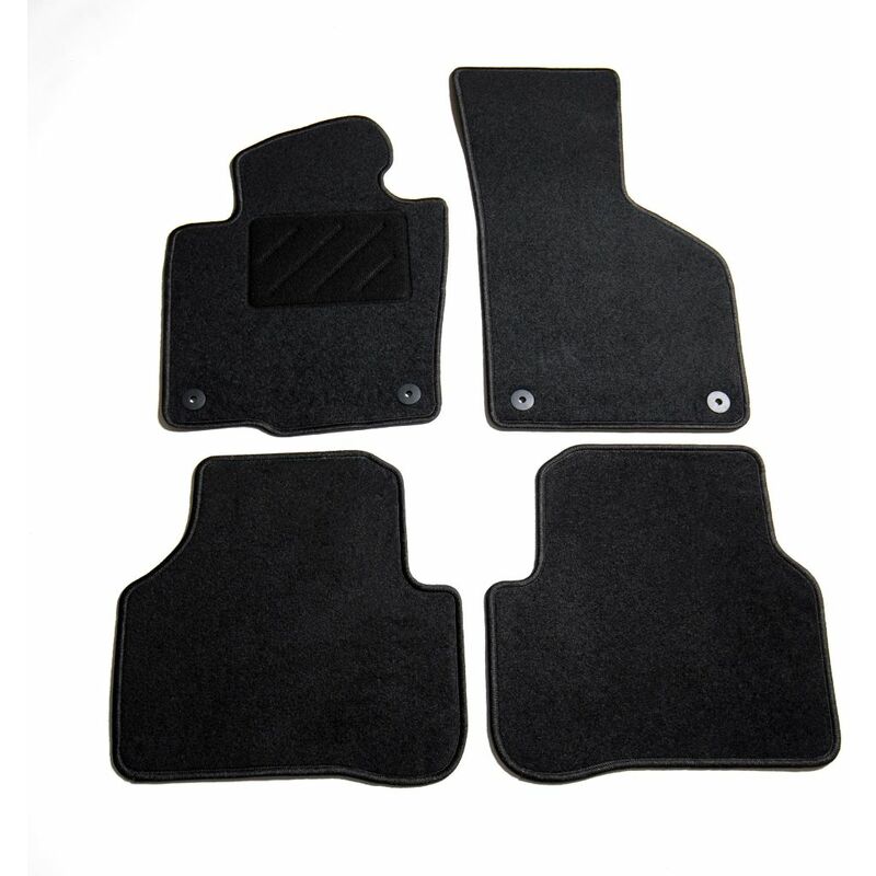 

Happyshopping - Juego de alfombrillas para coche 4 piezas VW Passat