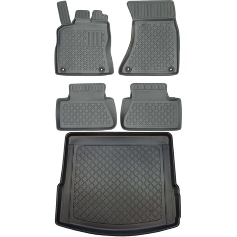 Juego de alfombrillas para coche y alfombrilla para maletero para Porsche Macan SUV a partir de marzo de 2014.