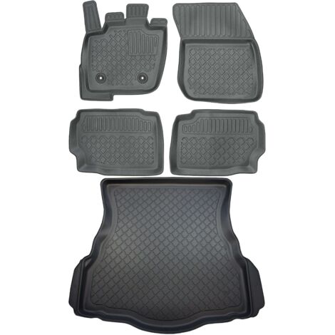 Juego de alfombrillas para coche y maletero para Ford Mondeo V Liftback desde enero de 2015.