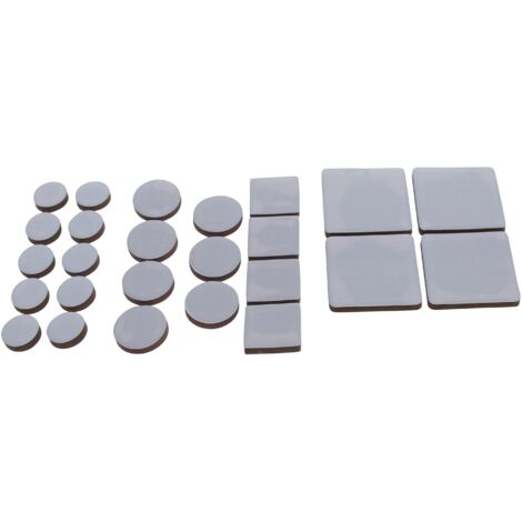 Juego de almohadillas antideslizantes  gris  25 piezas
