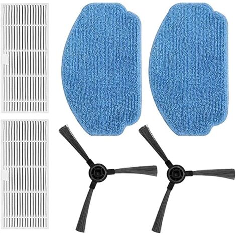 Juego de almohadillas de repuesto FOREHILL para aspiradoras robóticas BR150/BR151