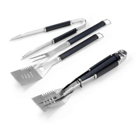 Juego de barbacoa Ompagrill de acero inoxidable de 3 piezas