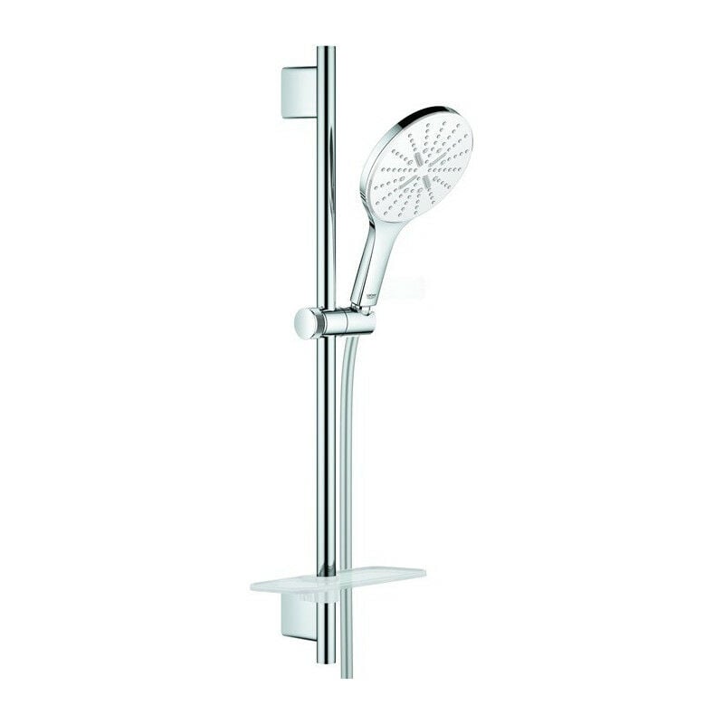 

Grohe - Juego de barra de ducha RSH 150 SmartActive 26592 600 mm 9.5l blanco luna / cromado