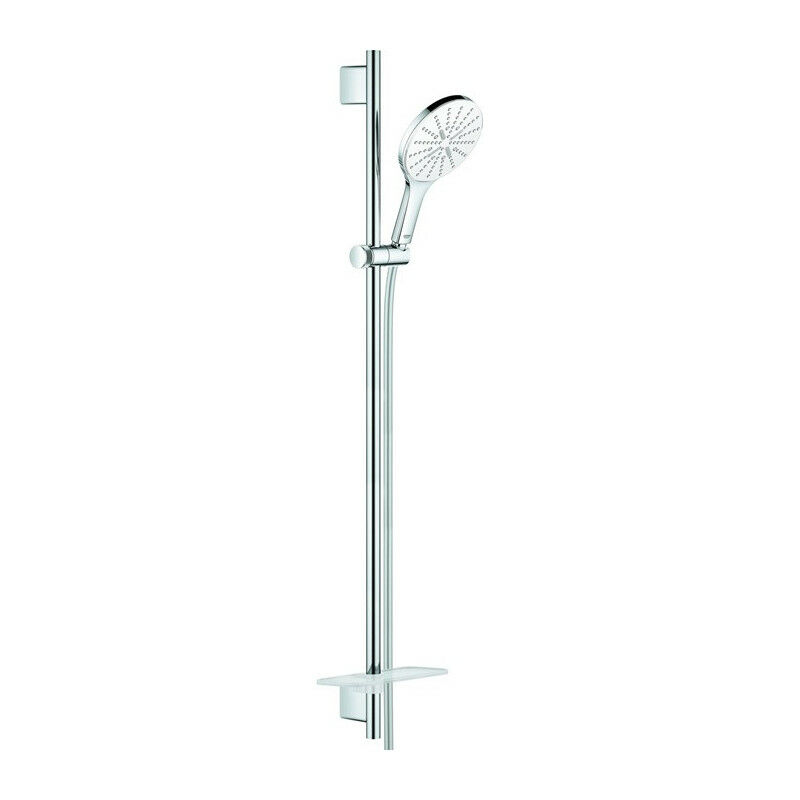 

Grohe - Juego de barra de ducha RSH 150 SmartActive 26594 900mm 9.5l blanco luna / cromado