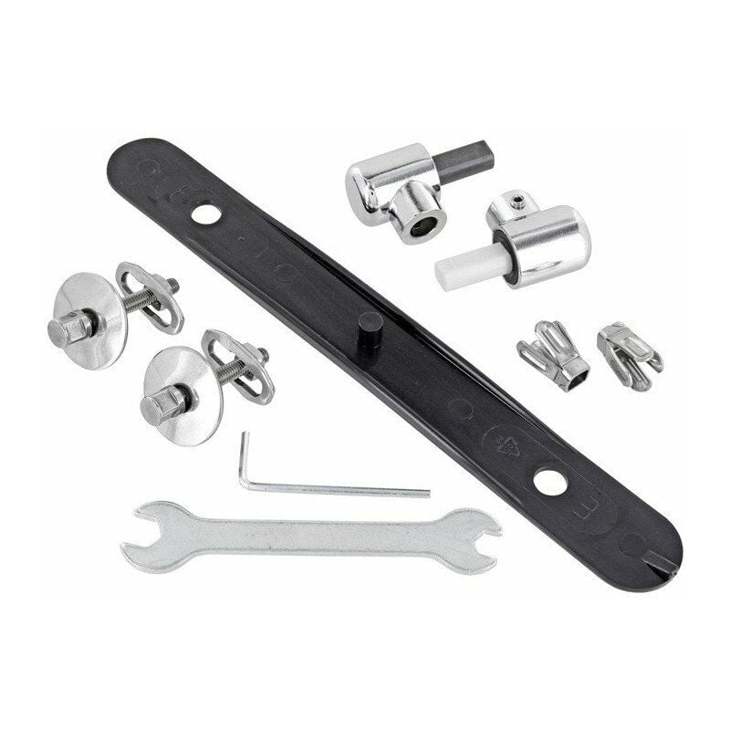 

Juego de bisagras para asiento WC Washpoint Softclosing cromo STANDARD - Ideal