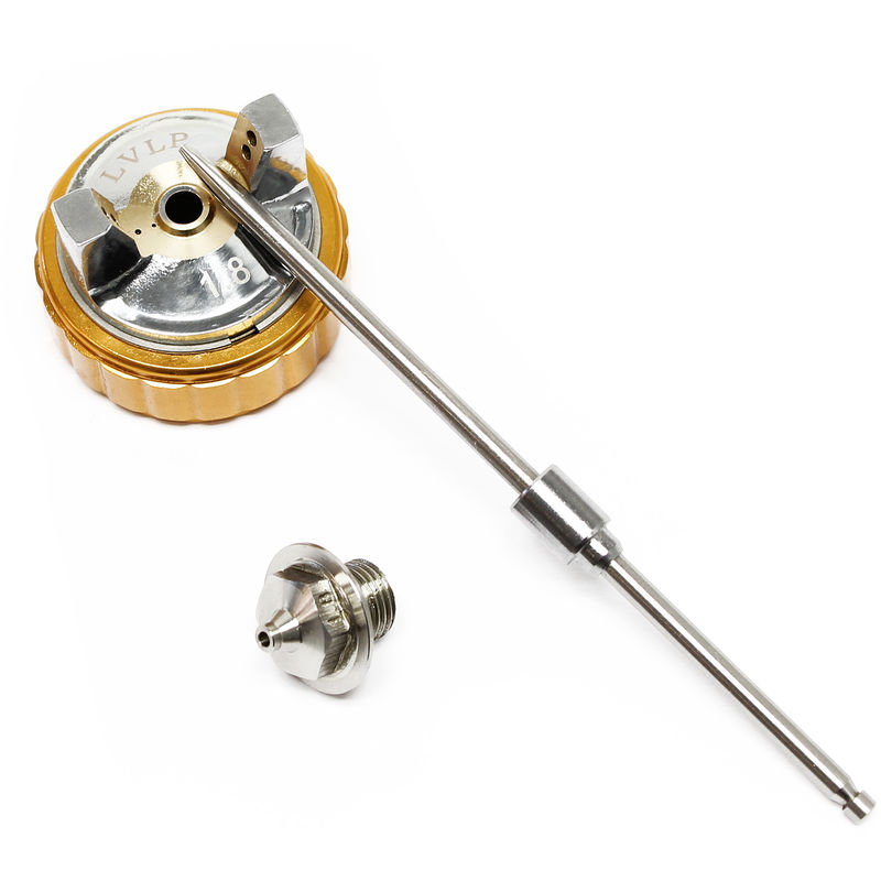 

Set de boquilla 1,8 mm para pistola de lacar LVLP pulverizadora rociadora de pintura profesional