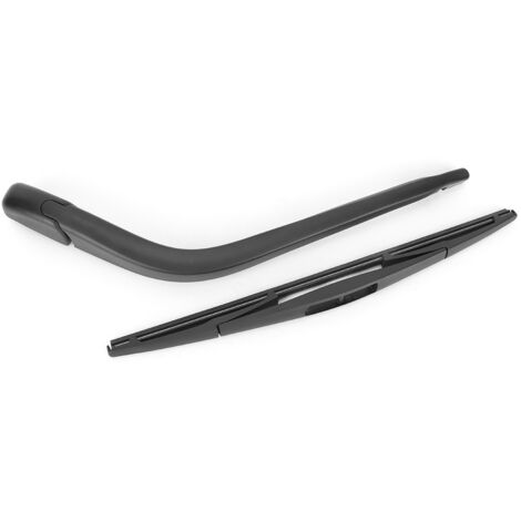 Juego de brazo y escobilla limpiaparabrisas trasero de ABS negro para Honda Jazz/Fit 2002-2008.
