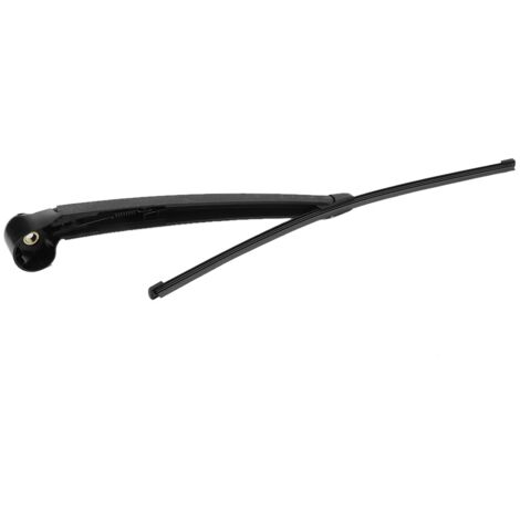 [Juego de brazos de limpiaparabrisas traseros] para Volkswagen Touran 1T1 1T2 2003-2010 - ABS negro, kit completo, instalación fácil y silenciosa