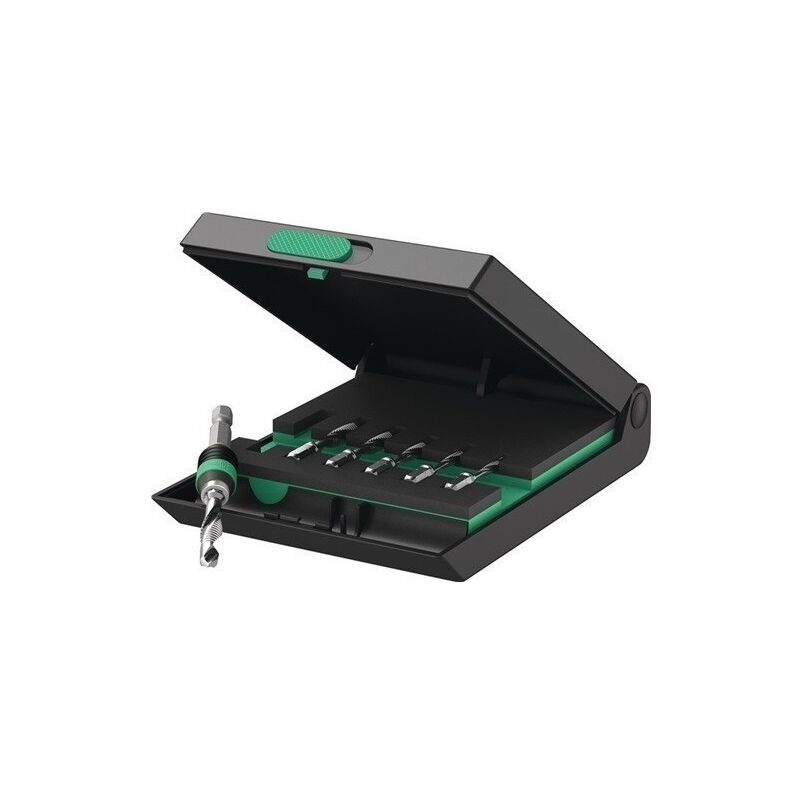 

Juego De Machos De Roscar Combinado 7 Uds. Hss 1/4 Pulg. Hex