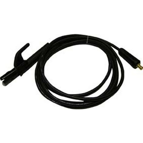 Juego de cables de soldar, cable de corte transversal : 16 mm², Cargas 200 A, ficha para cable 10-25 mm²