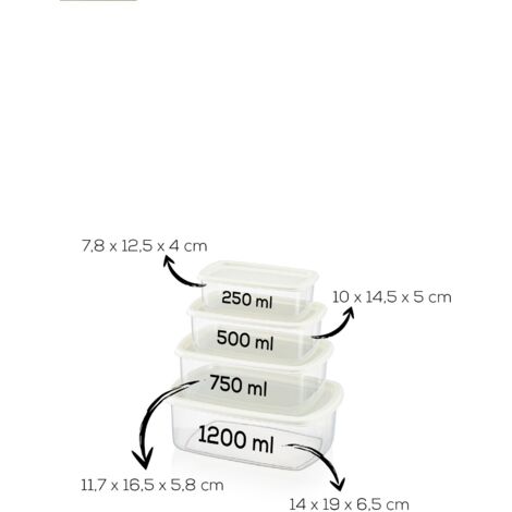 Juego de cajas de almacenamiento Set Gris