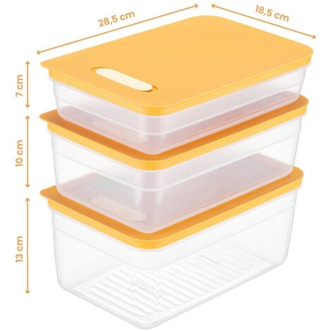 Juego de cajas de almacenamiento Set Naranja