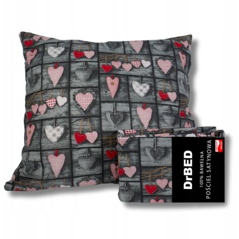 Juego de cama 160x200 Algodón 100% SAN VALENTÍN Fundas de almohada de alta calidad