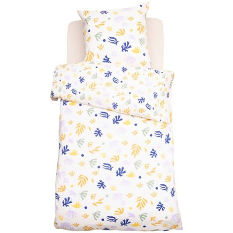 Juego de cama Billie 140x200 con estampado orgánico - Atmosphera créateur d'intérieur