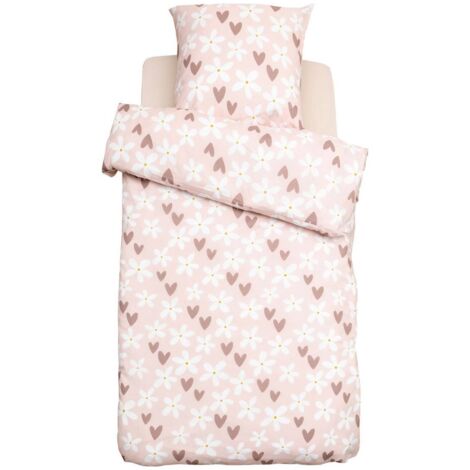 Juego de cama Billie 140x200 estampado corazón - Atmosphera créateur d'intérieur