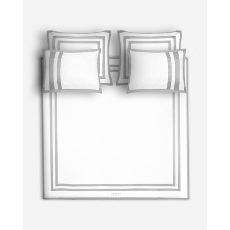 Juego de cama Classy II 220 x 200 gris