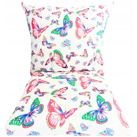 JUEGO DE CAMA DE 120x160 CM PARA NIÑA, 100% ALGODÓN