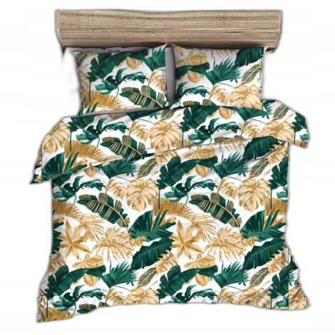 JUEGO DE CAMA DE 160x200 cm, HOJAS DE ALGODÓN GRUESO
