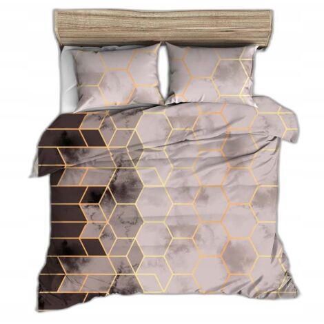 JUEGO DE CAMA DE 200x220 cm, ALGODÓN GRUESO CON ESTAMPADO
