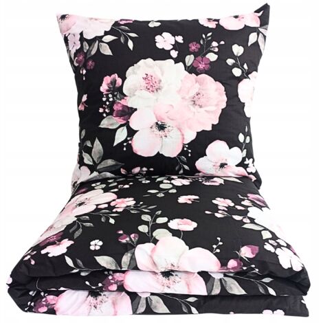 JUEGO DE CAMA DE ALGODÓN 200x220 FABRICANTE POLACO 100% ALGODÓN FLORES