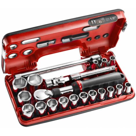 Juego de carraca extensible 1/2 - 21 piezas FACOM SXL.DBOX1PB