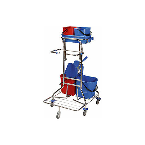 Juego de carros de limpieza  L x A x H 750 x 650 x 1220 mm 