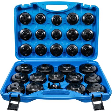 Juego de cazoletas para filtros de aceite  30 piezas