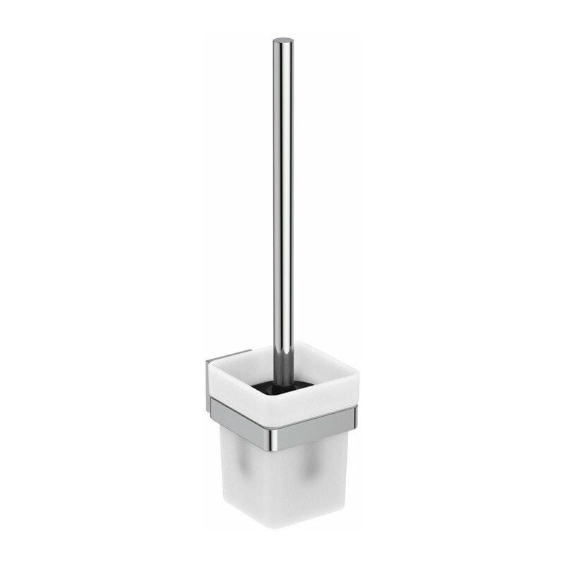 

Juego de cepillos IOM SQUARE Recipiente de vidrio cromado STANDARD - Ideal