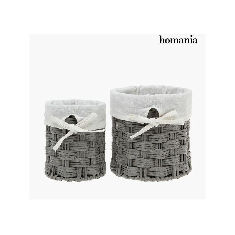 

Juego de Cestos Homania 2978 (2 pcs) Gris