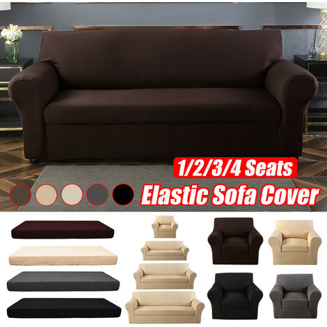 Individuales Funda Asiento Sofa Chaise Long Fundas De Cojín De Sofá  Ajustable Fundas De Cojín De Asiento Relax Protector De Cojín De Asiento  Elásticas