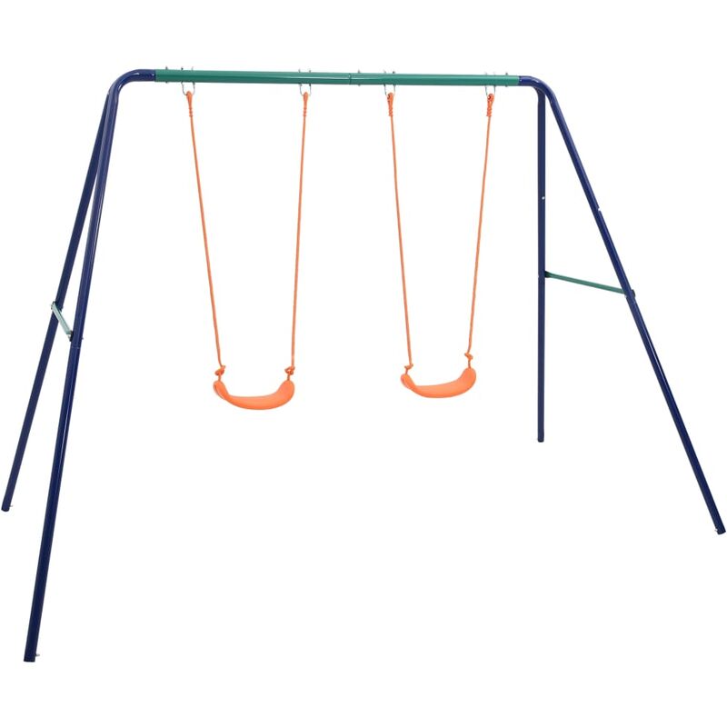 

Juego de columpios con 2 asientos - Naranja