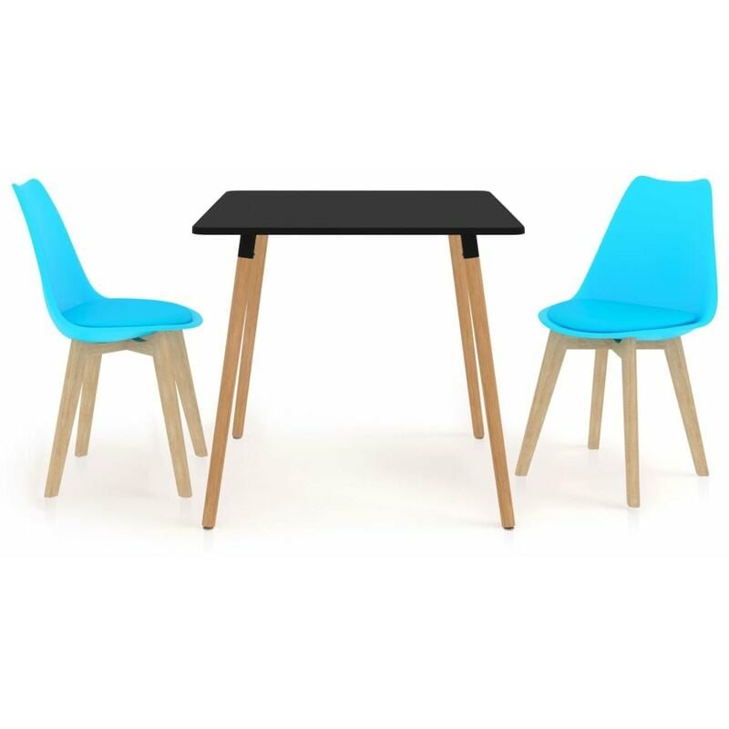 

Juego de comedor 3 piezas azul