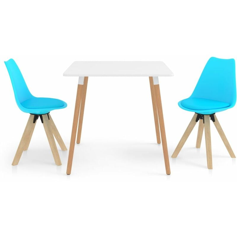 

Juego de comedor 3 piezas azul