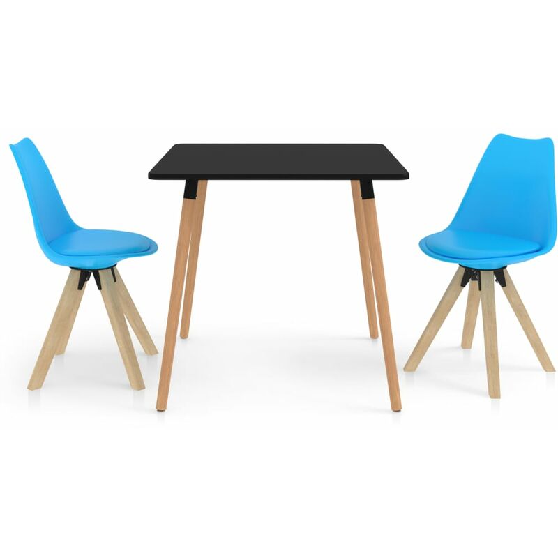 

Juego de comedor 3 piezas azul