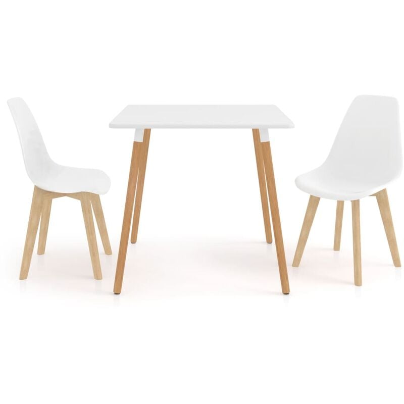 

Juego de comedor 3 piezas blanco