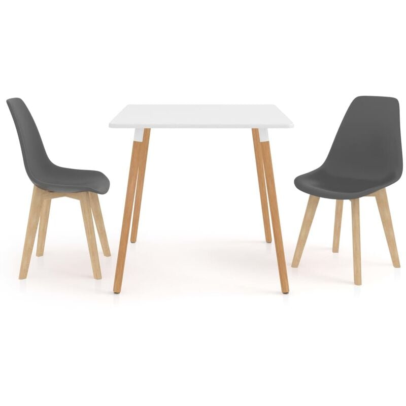 

Juego de comedor 3 piezas gris