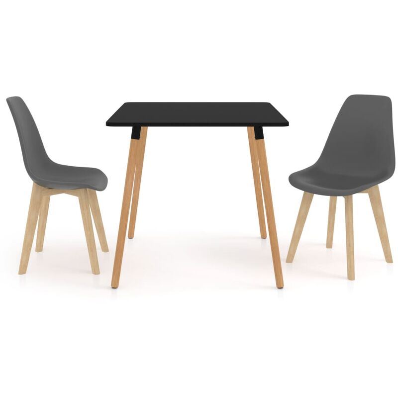 

Juego de comedor 3 piezas gris