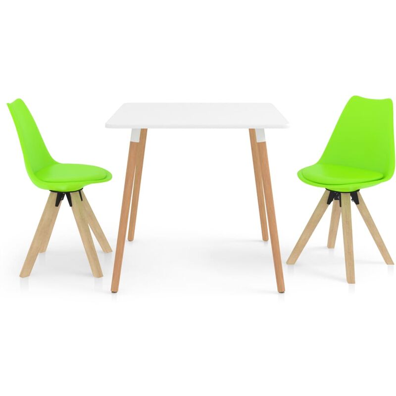 

Juego de comedor 3 piezas verde