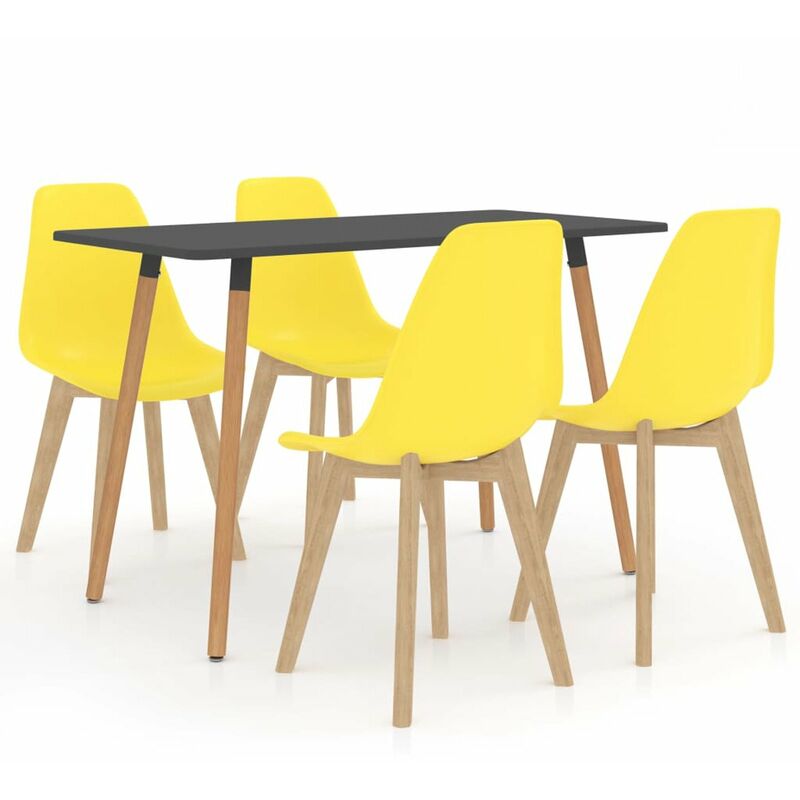 

Juego de comedor 5 piezas amarillo