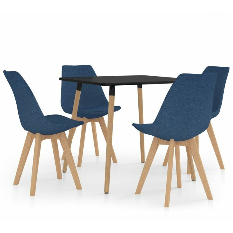 

Juego de comedor 5 piezas azul