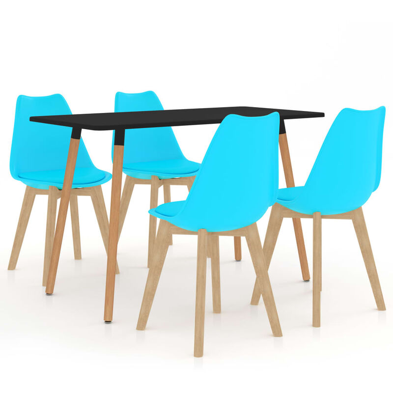 

Youthup - Juego de comedor 5 piezas azul - Azul