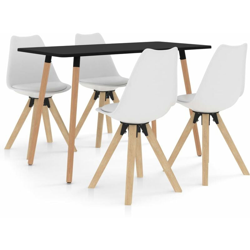 

Juego de comedor 5 piezas blanco