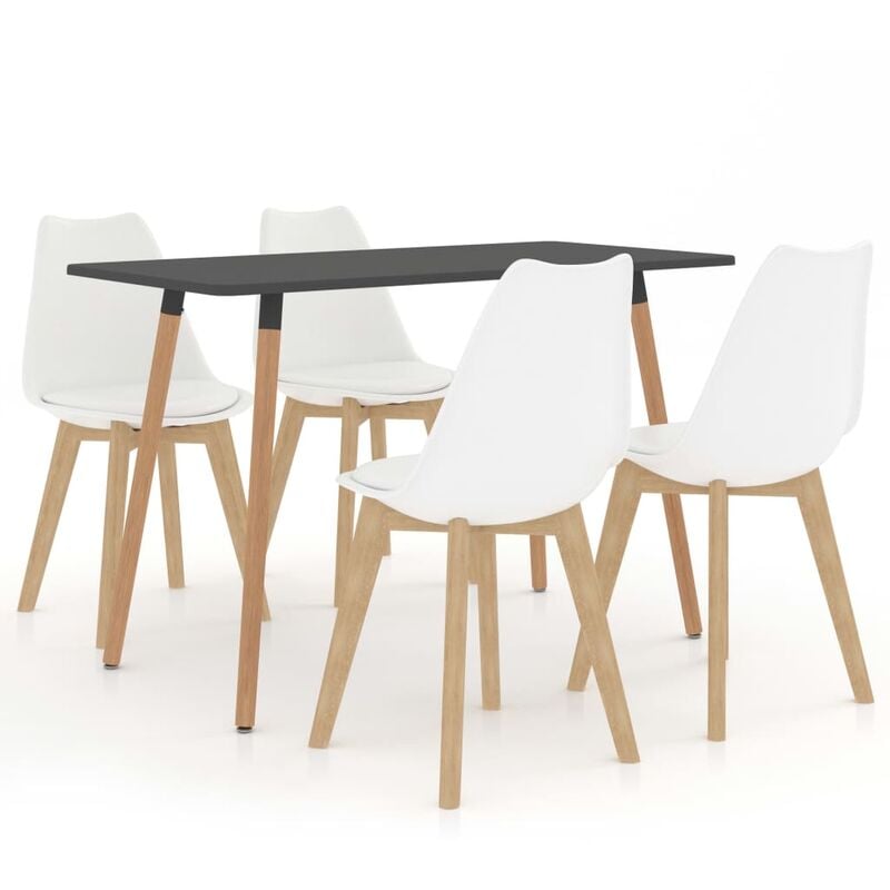 

Juego de comedor 5 piezas blanco