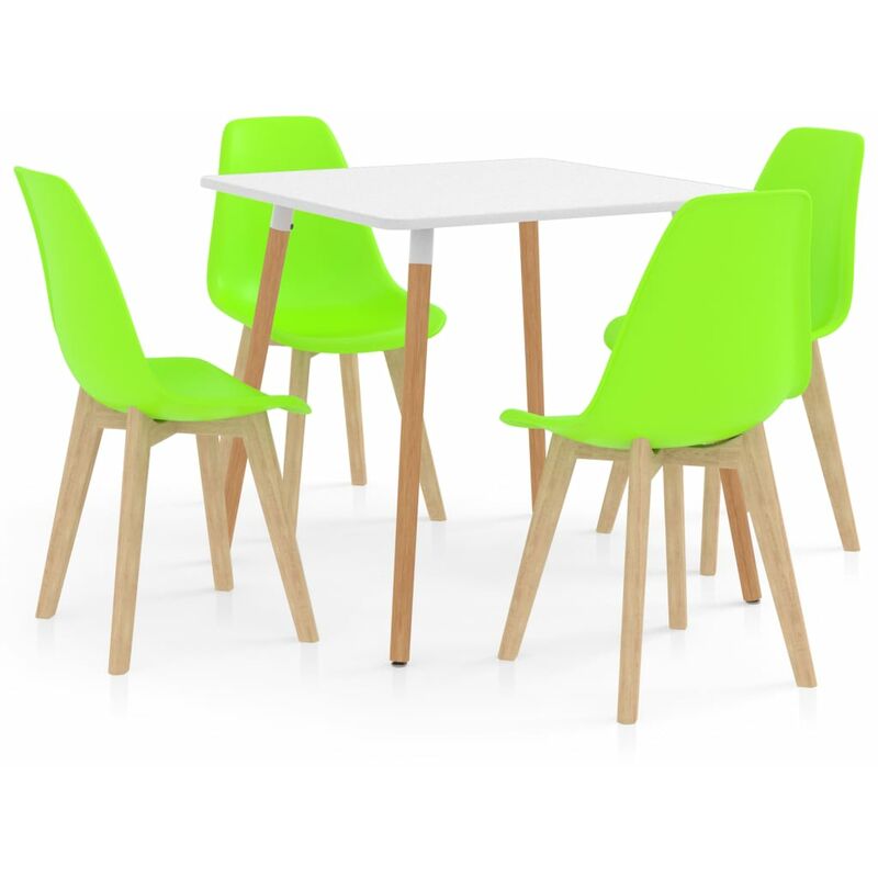 

Juego de comedor 5 piezas verde
