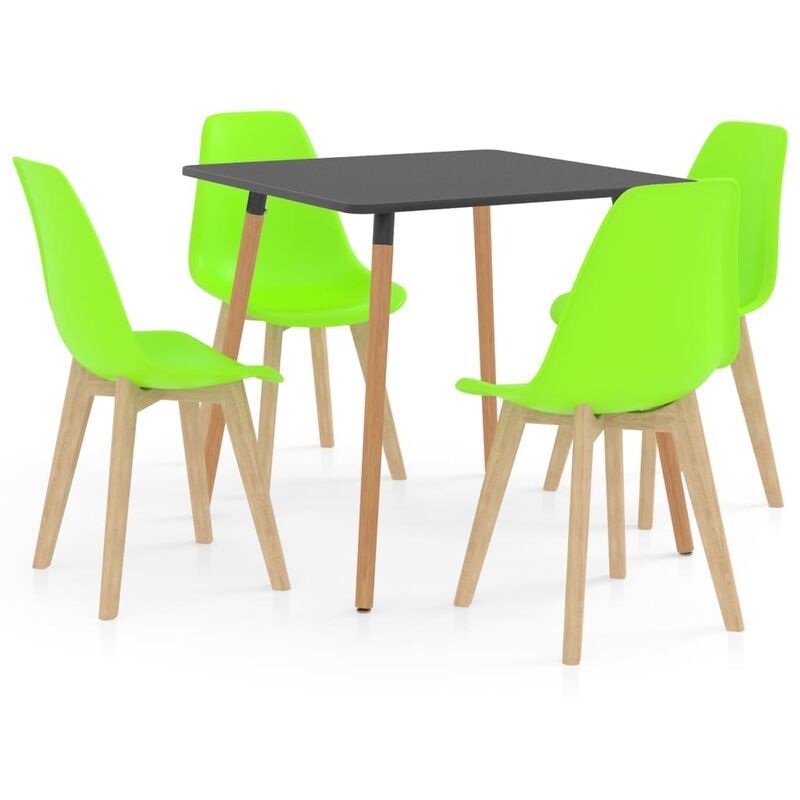 

Juego de comedor 5 piezas verde