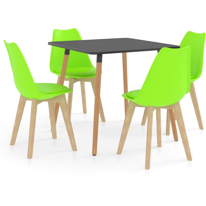 

Juego de comedor 5 piezas verde